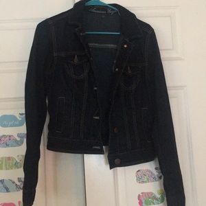 AE Dark denim jacket NWOT